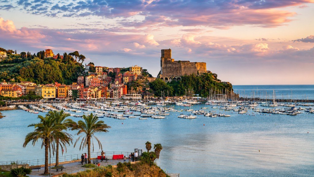 Vista di Lerici e del Golfo dei Poeti